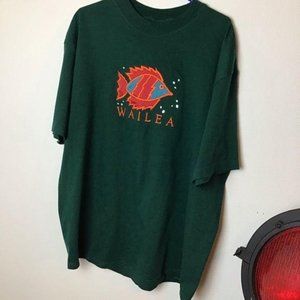 Wailea- Souvenir Embroidered Tee